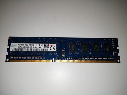 8GB (2x4GB) 2Rx8 PC3L 12800U 1600 DDR3L - MT Microteach China Desktop RAM - Picture 2 of 4