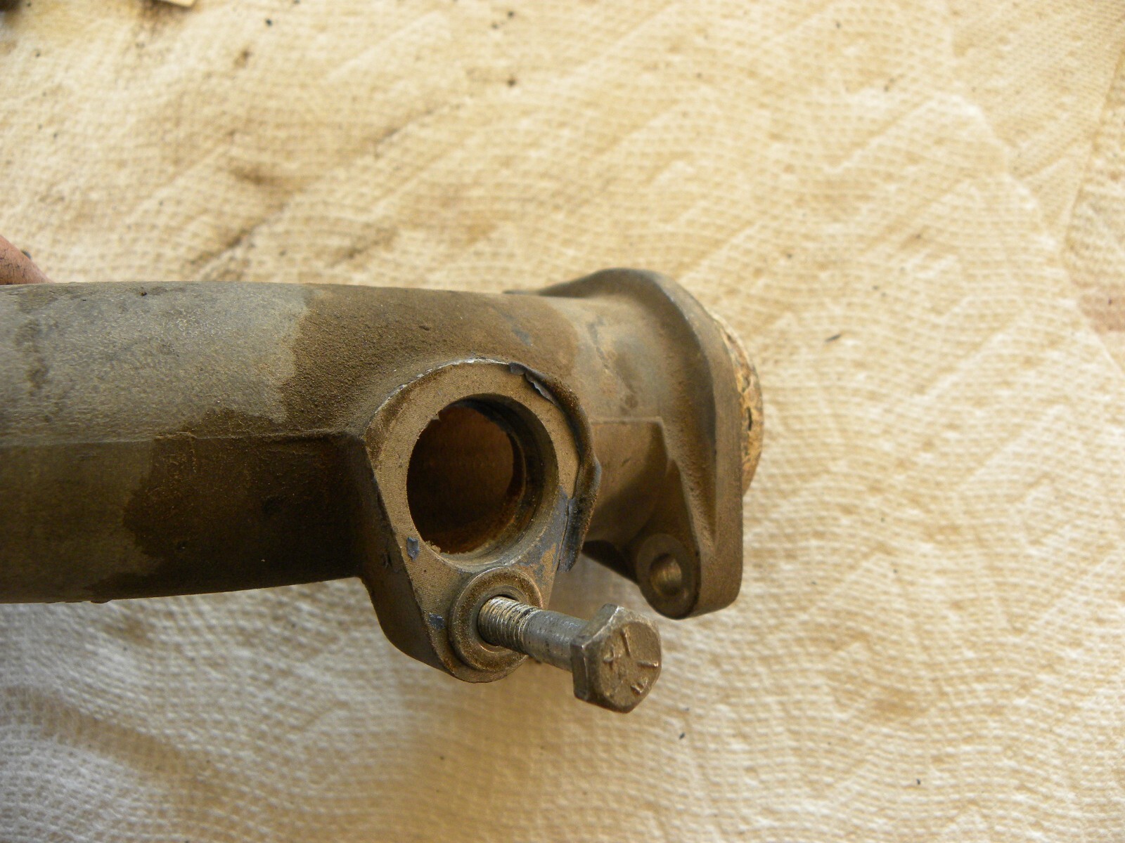 Rolls Royce Silver Shadow Bentley T II Bottom Hose Connection Cooling Pipe