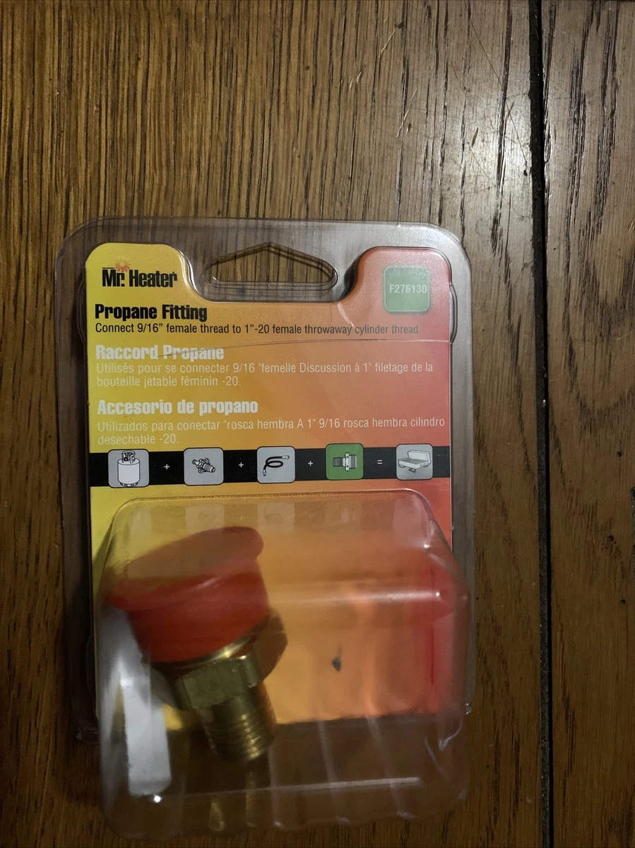 Mr Heater F276130 9/16 LH Male Thread To 1” | eBay