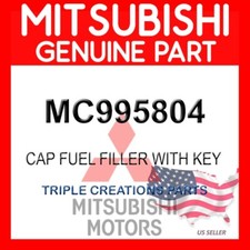 Genuine Mitsubishi MC995804 Cap Fuel Filler With Key OEM
