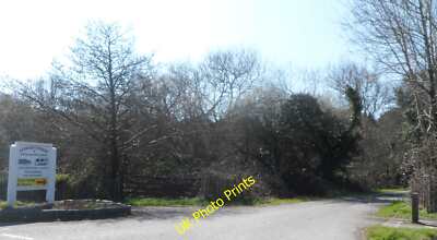 Foto 12x8 Eingang zu einem Wohnwagen Lager Pentewan c2015