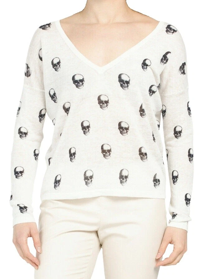 Cashmere Skull Sweaters for Women