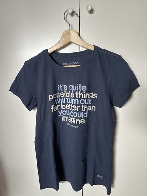 Life Is Good Women's Better Than You Can Imagine Crusher Tee