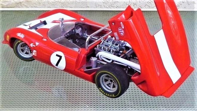 Coche de carreras clásico personalizado modelo 1 Hot Rod 12 24 18 Foto 2 de 4