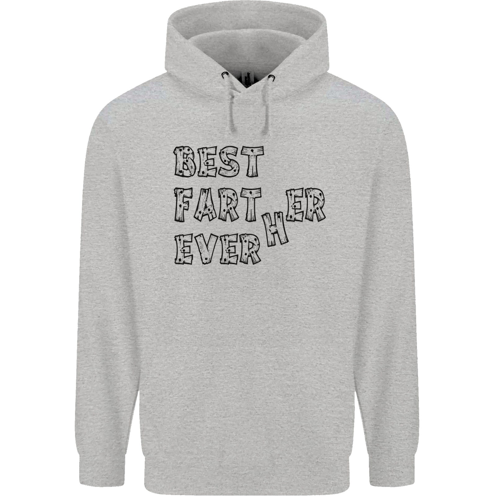 Fathers Day Best Farter Ever Funny Farting Mens 80% Cotton Hoodie