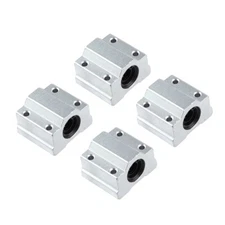 4pcs SCS8UU 10/12/25UU 8mm Linear Motion Ball Bearing Slide BushingFor3D Printer