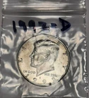 1992-D Kennedy Half Dollar, Circulated but NICE !