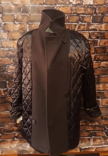 Chaqueta de Mujer Bromley Mezcla de Lana Nueva con Etiquetas Talla 6 Invierno Marrón - Imagen 6 de 12