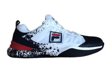 Fila Tennis SpeedServe Energized White Red Navy Shoes 1TM01867-125 Men Sz 11 NEW