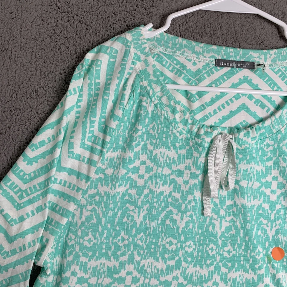 Blusa Camisa Pullover Grande Manga Larga Treehearts Top Para Mujer Informal Foto 3 de 4