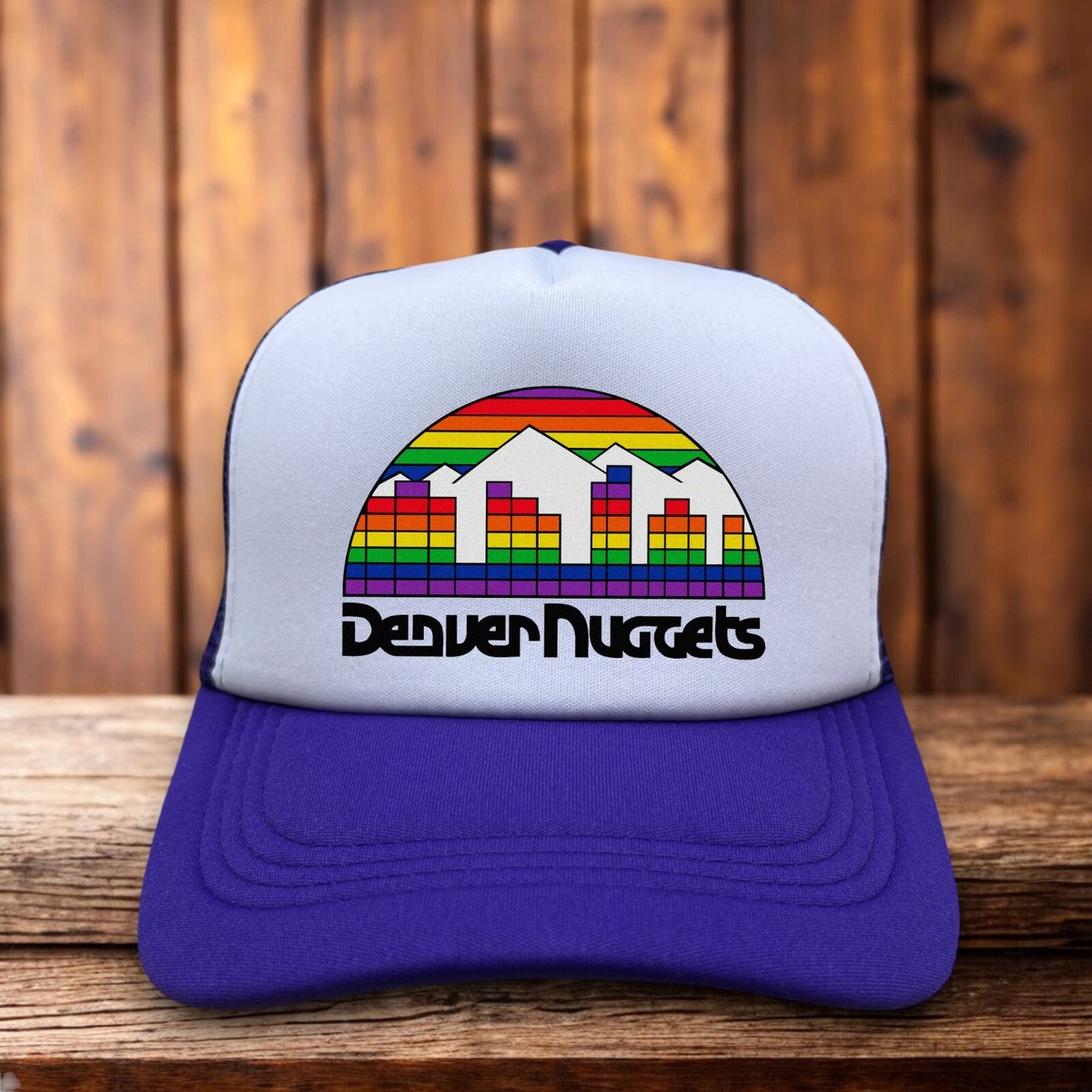 Nuggets Hat Transparent Denver Nuggets Mens Trucker Hat Purple