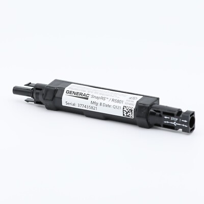 Generac SnapRS RS801 Inline Disconnect Devices APKE00011