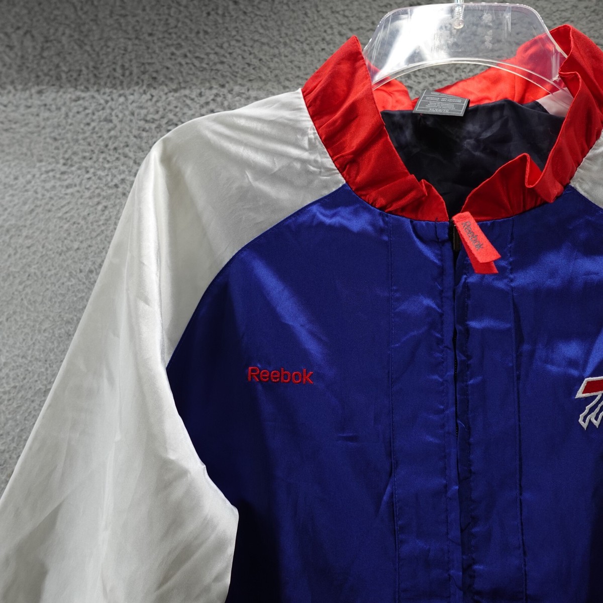 Buffalo BILLS. Reebok ジャケット NFL 希少 古着 XL Vintage Buffalo Bills Jacket Adult Extra Large Blue Reebok