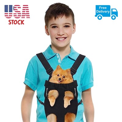 Backpack by Dogstuff | Small Dogs Front Carrier | Head Legs Out Bag