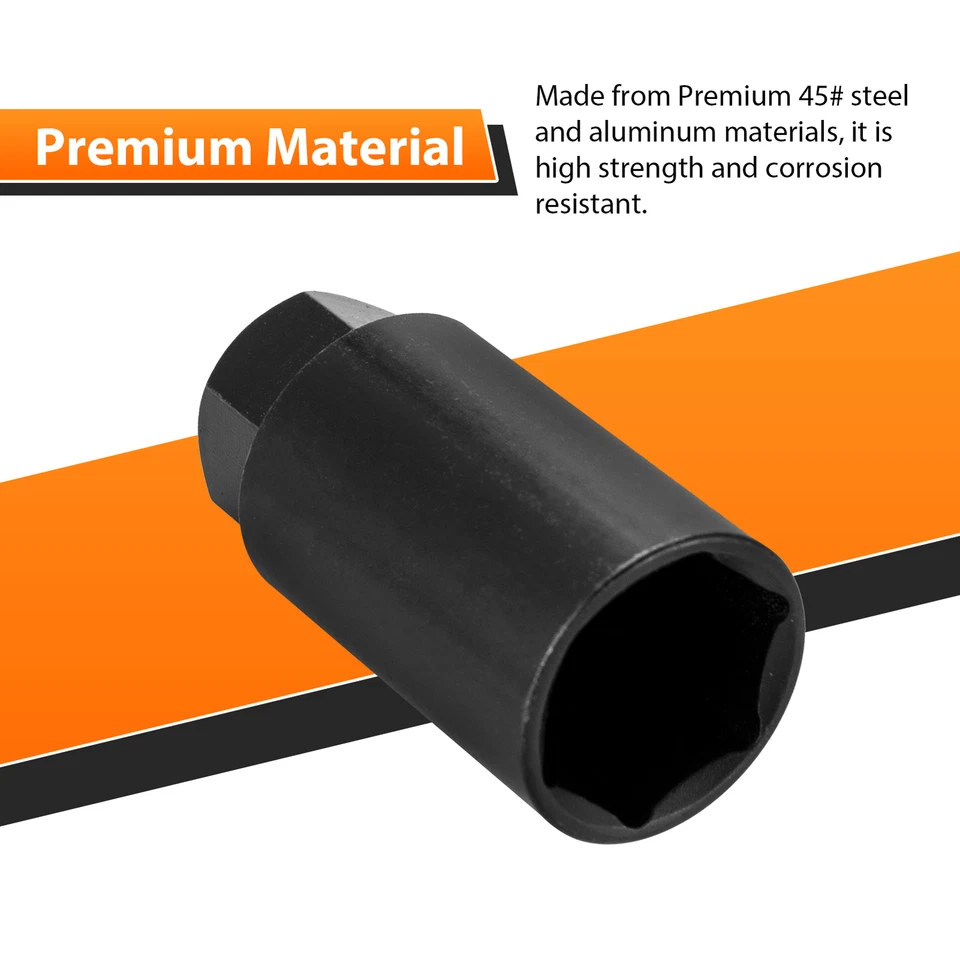 Herramienta de tuerca ajustadora de embrague para llave Harley Davidson Softail Dyna Big Twin 11/16" Foto 4 de 4