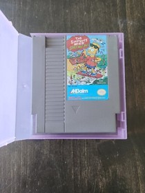 The Simpsons Bart vs. Space Mutants (Nintendo NES, 1991) Authentic Cart W Case