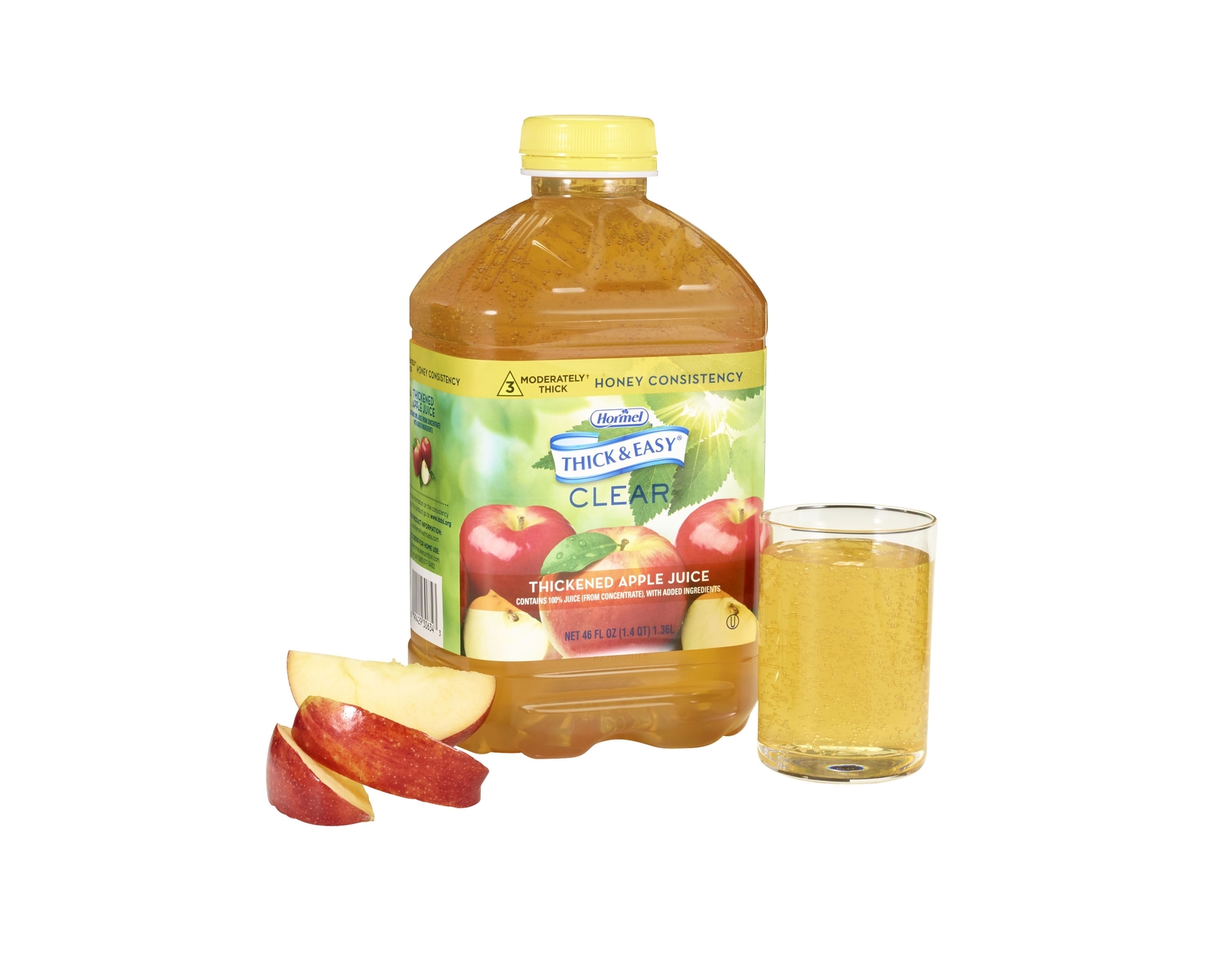 Thick & Easy Thickened Beverage Apple 46 oz. Bottle