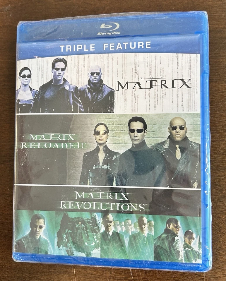 The Matrix, The Matrix Reloaded, The Matrix Revolutions Blu-Ray FACTORY SEALED🔥 - Image 2 of 4