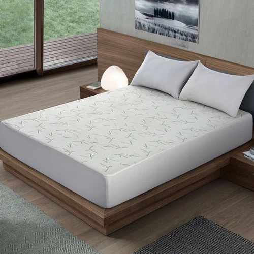 Bamboo Mattress Protector Hypoallergenic & Breathable Waterproof Mattress Cover - Picture 11 of 14
