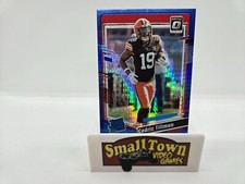 2023 Donruss Optic Rated Rookie Blue Hyper Prizm Cedric Tillman 224 RC Browns
