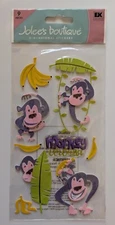 Jolee's Monkey Around Scrapbooking Stickers Monkeys Jungle Animals 