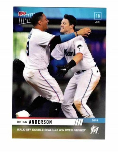 2019 Topps Now 527 Brian Anderson