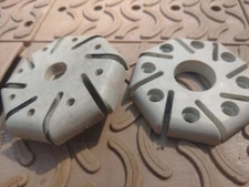 DRASH MX Series White Hub Replacement SCREWS INCLUDED Military Tent 