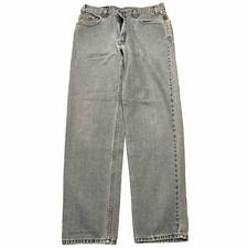 Levis 505 Jeans Mens 36x34 Vtg 90s USA Made Orange Tab Denim