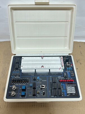 Global Specialties PB-502 Portable Advanced Logic Design Trainer/no Power Cord