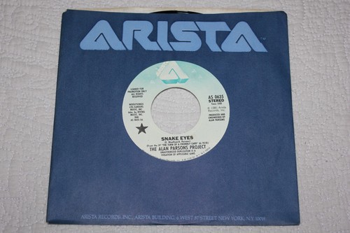 ALAN PARSONS PROJECT - Snake Eyes (1981 Mono/Stereo Promo 7" 45) NM Vinyl