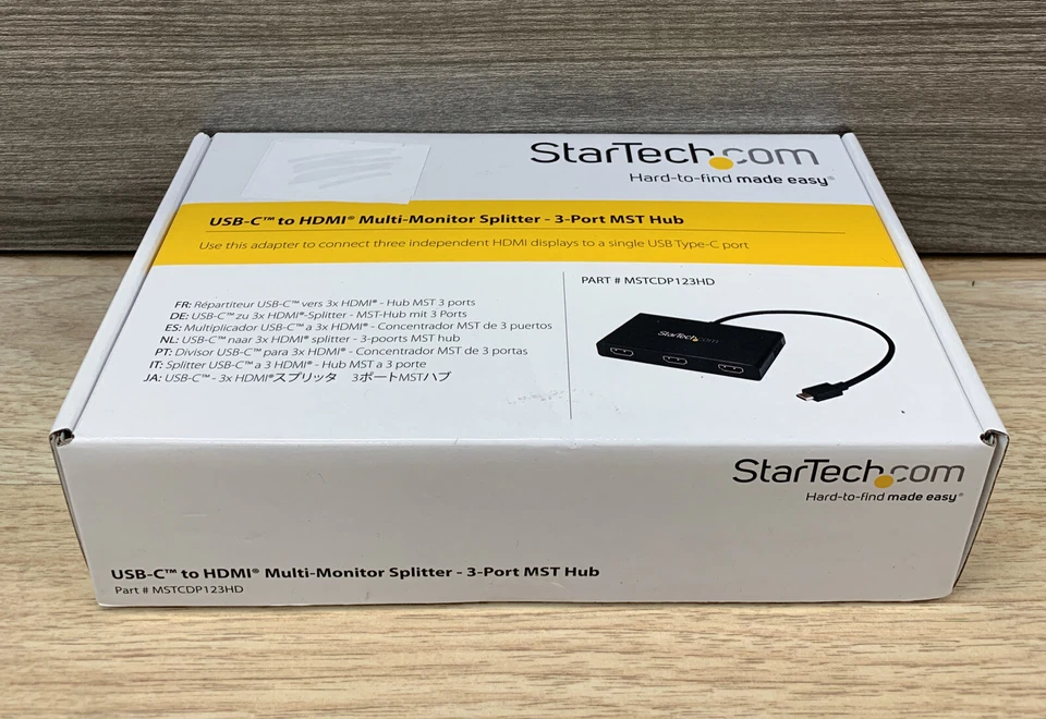 ✅NUEVO ADPT STARTECH .COM MSTCDP123HD 📦 Foto 3 de 4