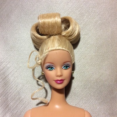 barbie with a bun
