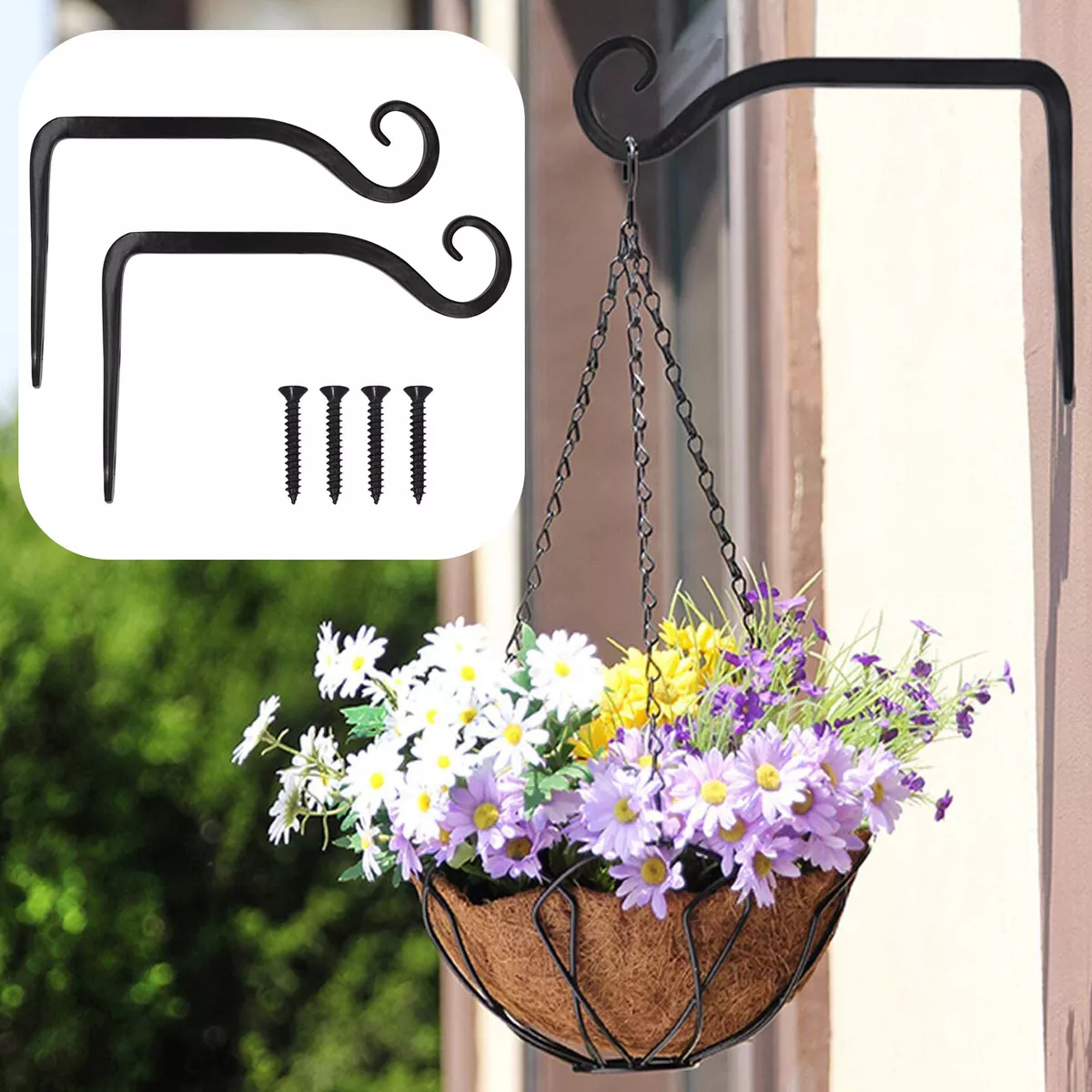 Outdoor decorative hooks sales