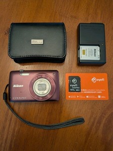 Nikon coolpix s4300 s230セット Nikon COOLPIX S4300 Digital Camera 16 MP 6x Zoom Black/Red/Silver