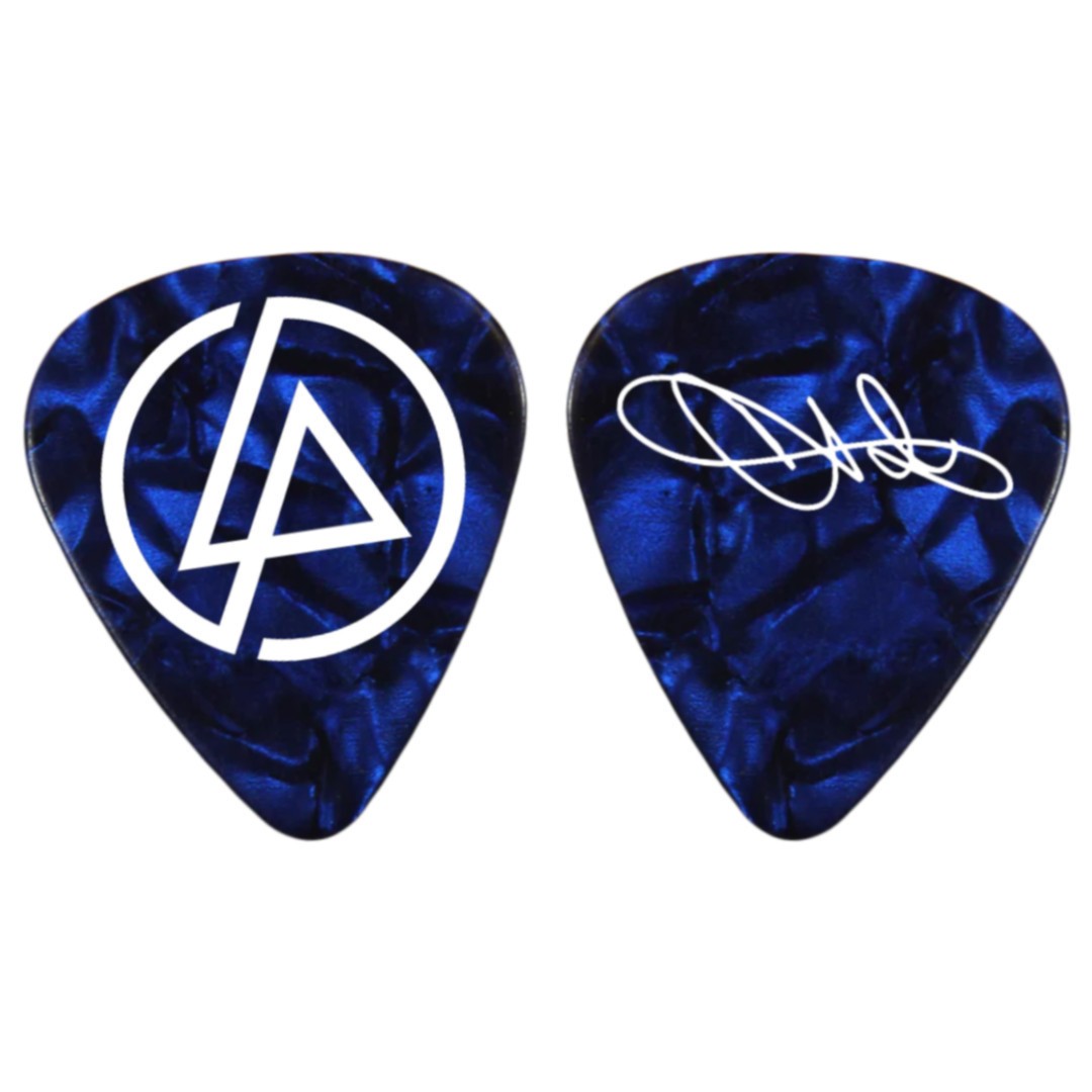 LINKIN PARK Chester Bennington Signature Novelty Guitar Pick | eBay