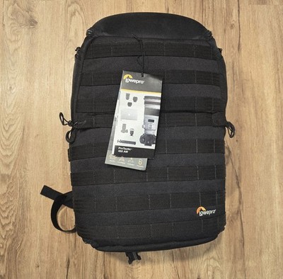 Lowepro ProTactic 450 AW Camera Backpack Black Nylon MaxFit ActivZone AWCover