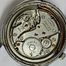Reloj Suizo Vintage Enicar 17 Joyas Cuerda Manual - Acero Inoxidable - Cal. 1010