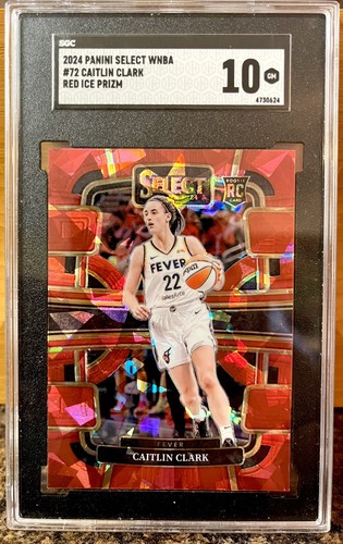 2024 Caitlin Clark [Red Ice Prizm] #72