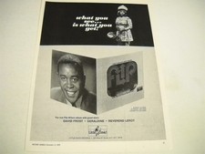 FLIP WILSON What You See...Is What YGet original 1970 RW Promo Display Ad