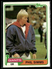 1981 Topps #55 Phil Simms