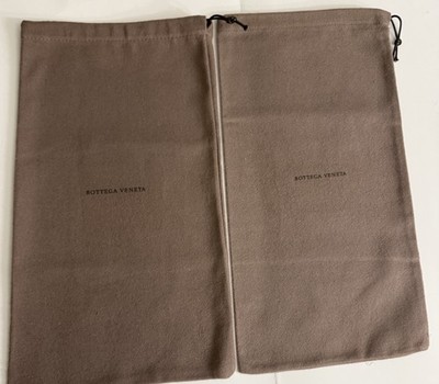 NEW Authentic 2 Bottega Veneta Dust Bags Storage for Boots, Bags, Shoes, Pouch.