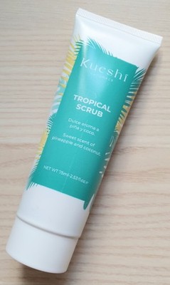 75 ml Kueshi Naturals Tropical Scrub Körperpeeling Pineapple & Coconut Duft -NEU