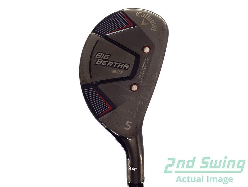 Callaway Big Bertha B21 5 Hybrid 24° Senior Flex Right Handed 39.75in Graphite
