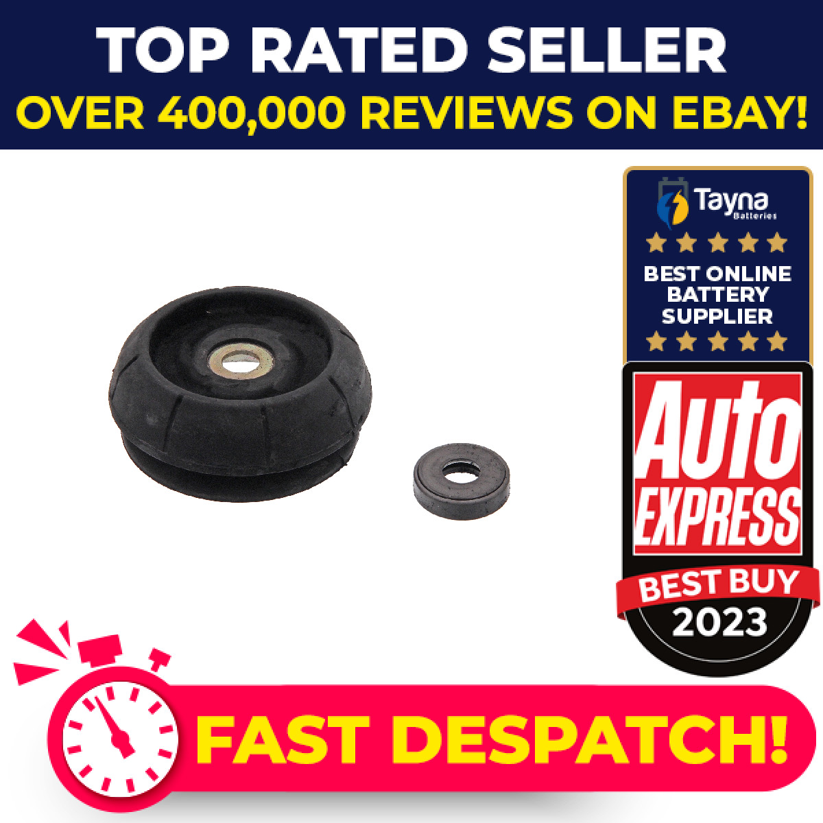 Top Strut Mounting fits VAUXHALL CAVALIER Mk3 2.0 Front 88 to 95 0344514 Febi