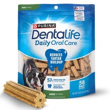 DentaLife Daily Oral Care Dog Treats for Small Dogs 5-20 lbs., Chewy Dental Trea