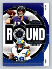 2024 Panini Contenders #21 Devin Leary / Jordan Whittington Round Numbers