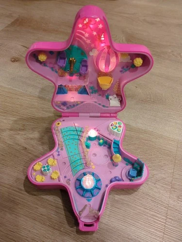 Vintage 1993 Bluebird Polly Pocket Fairy Light Wonderland Star WORKS! No Figures