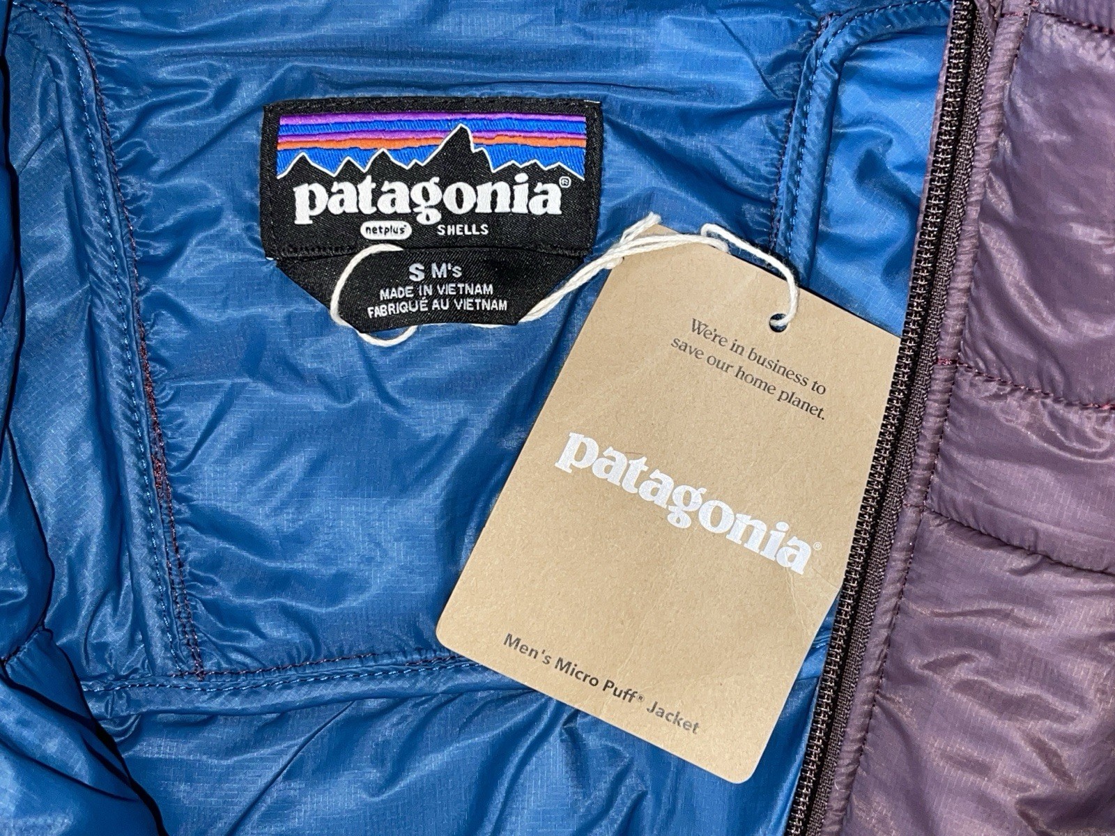 Patagonia Jacket Men’s S Micro Puff Insulated Ultralight Ski Snow Hiking NWT thumbnail 7