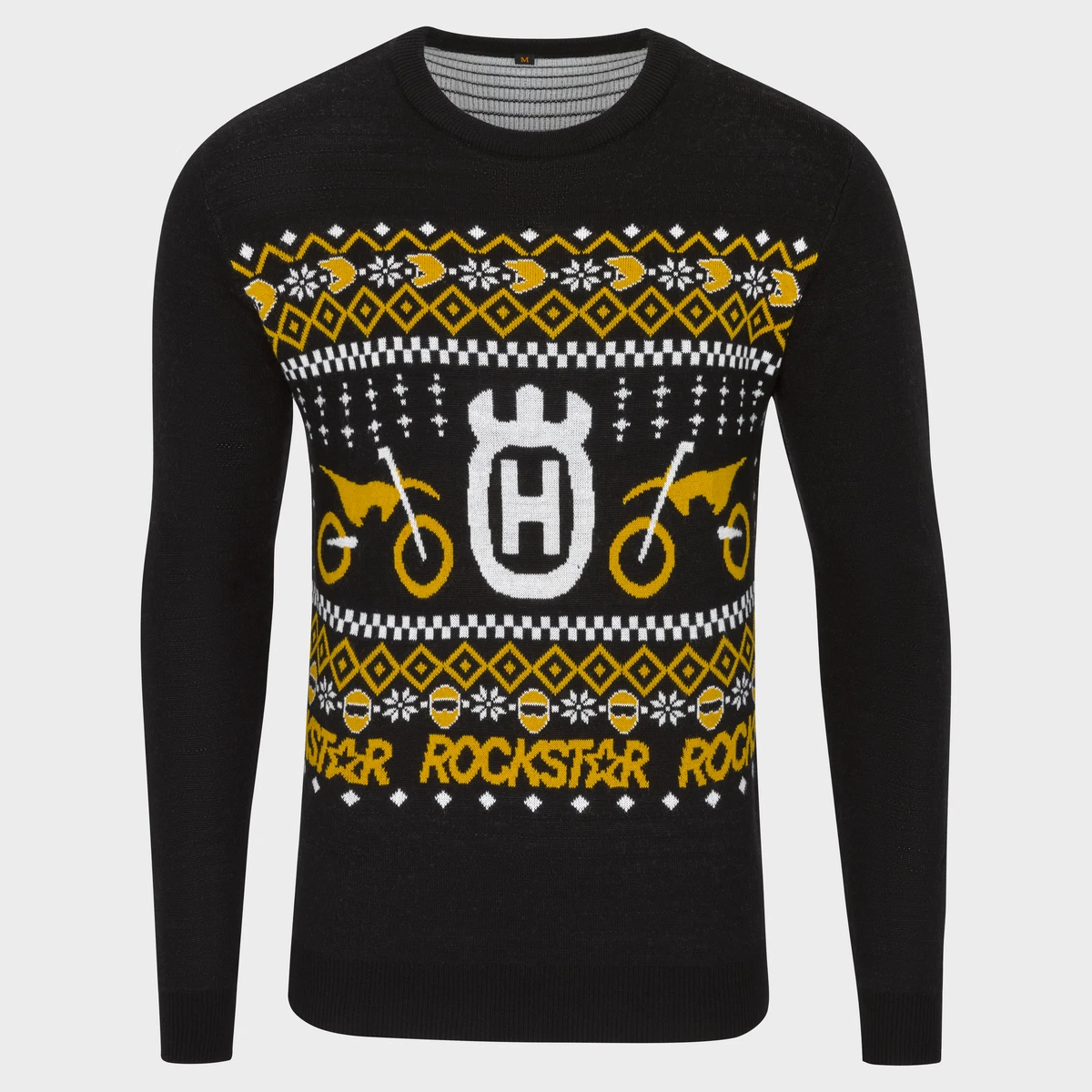 Husqvarna Men's Rockstar Husqvarna Winter Sweater Black Medium