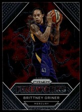 2021 Panini Prizm WNBA #10 Brittney Griner Fireworks